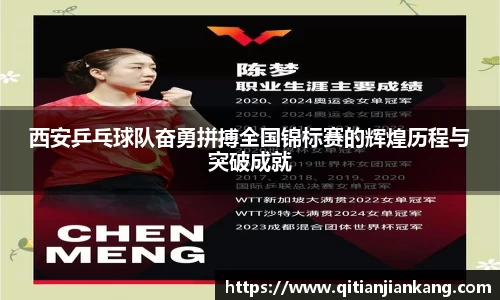 西安乒乓球队奋勇拼搏全国锦标赛的辉煌历程与突破成就